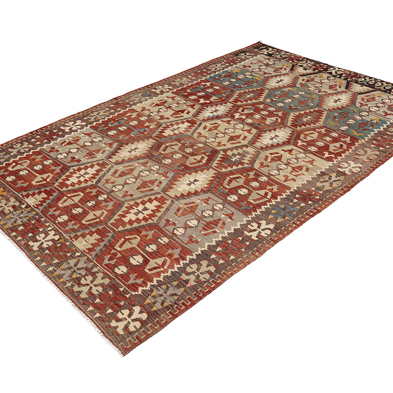 Alfombra Vintage Aydin Kilim - 145 cm x 226 cm - K0083846