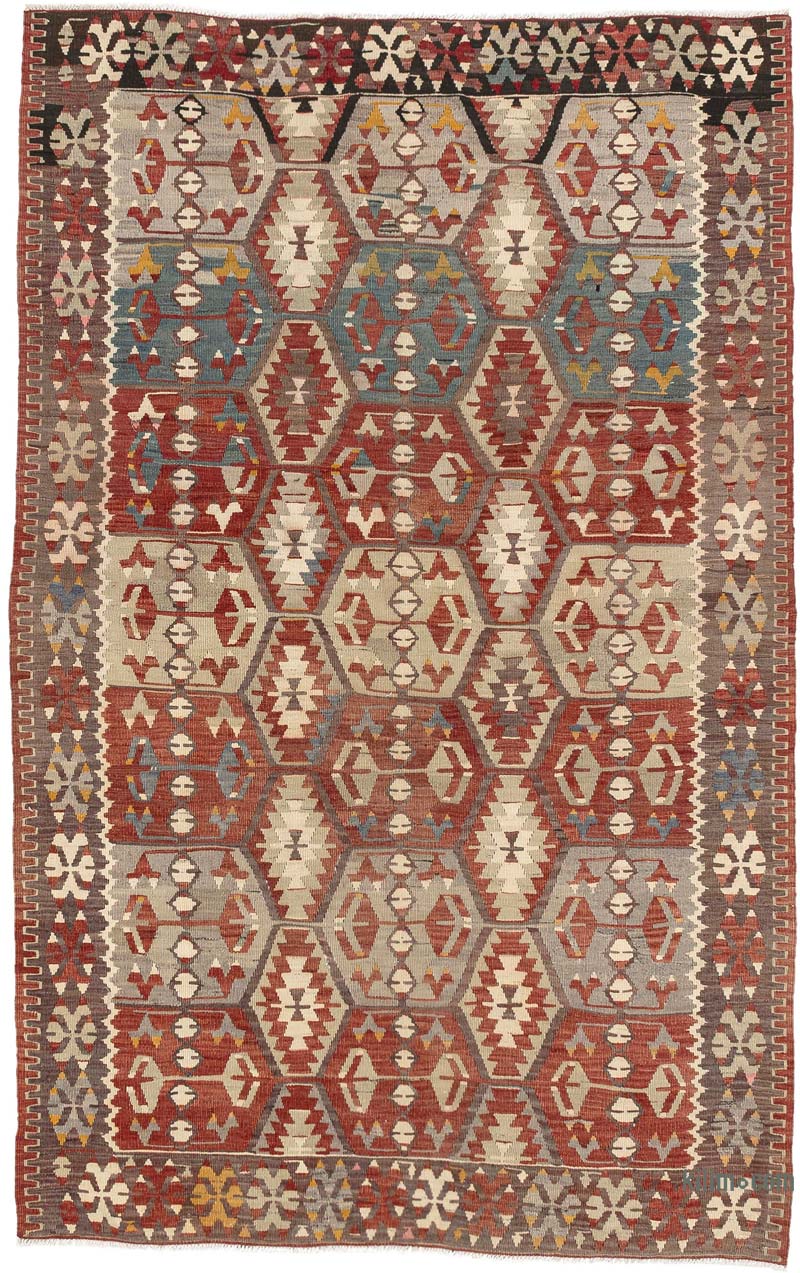 Alfombra Vintage Aydin Kilim - 145 cm x 226 cm - K0083846