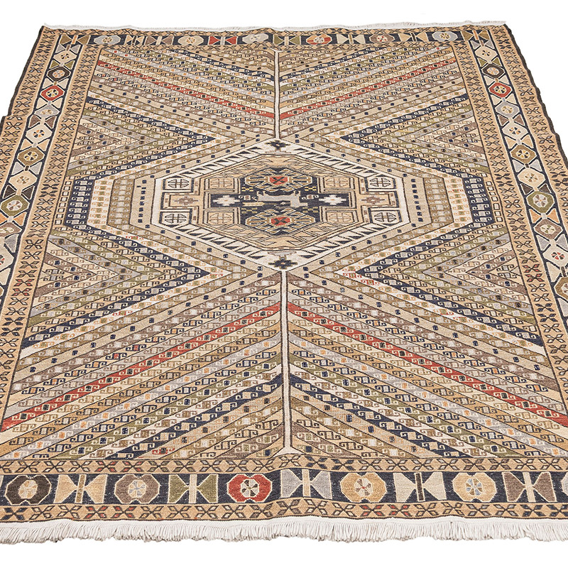 Alfombra Vintage Shahsavan Soumak - K0083852
