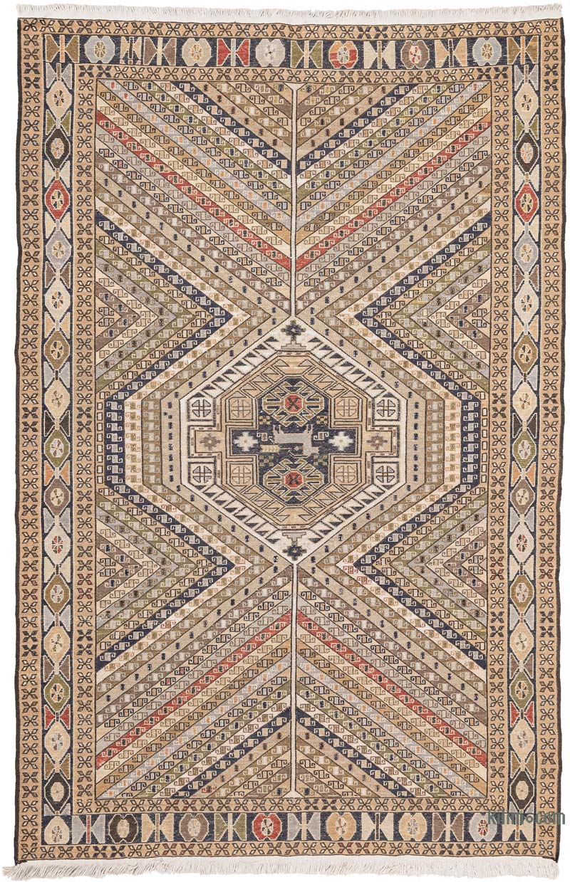 Alfombra Vintage Shahsavan Soumak - K0083852