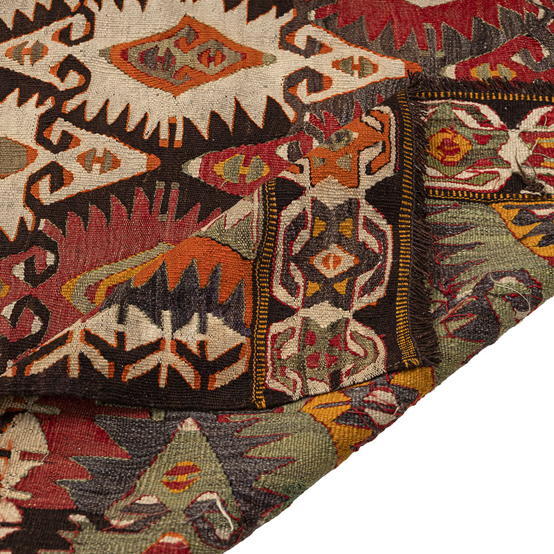 Alfombra Vintage Mut Kilim - 147 cm x 355 cm - K0083854