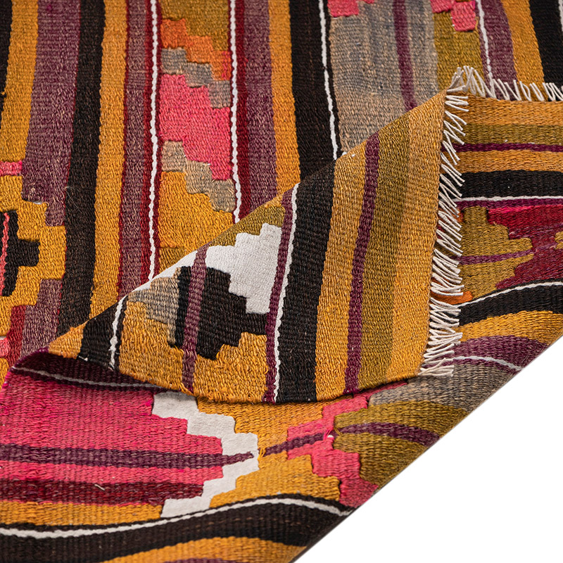Vintage Puturge Kilim Runner - 2' 7" x 11' 5" (31" x 137") - K0083855