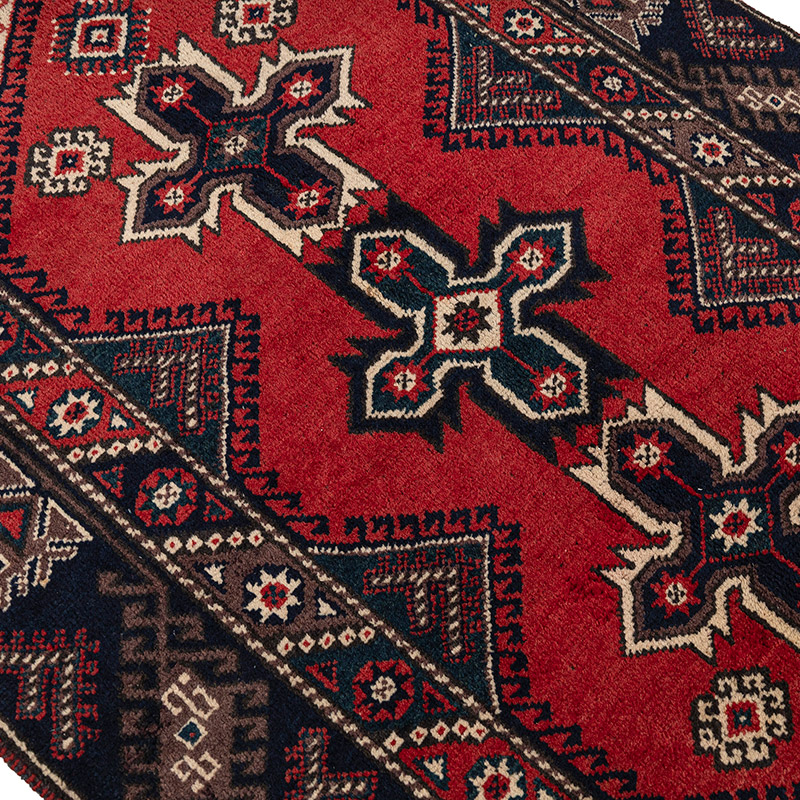 Alfombra Vintage Turca Anudada a Mano - 115 cm x 194 cm - K0083863