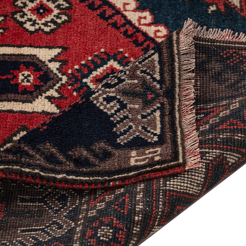 Alfombra Vintage Turca Anudada a Mano - 115 cm x 194 cm - K0083863