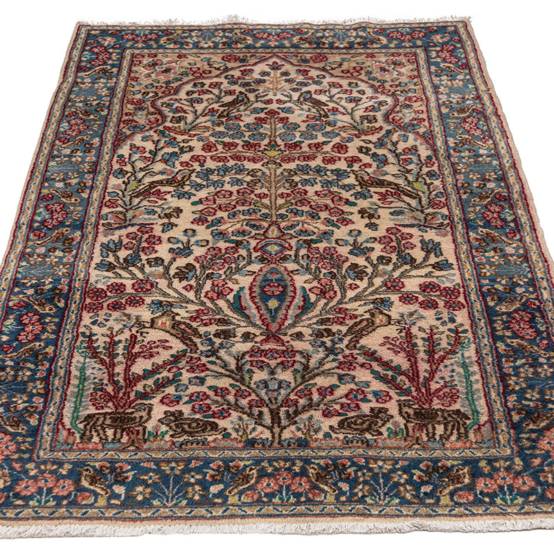 Vintage Turkish Hand-Knotted Rug - 3'  x 5' 10" (36" x 70") - K0083864