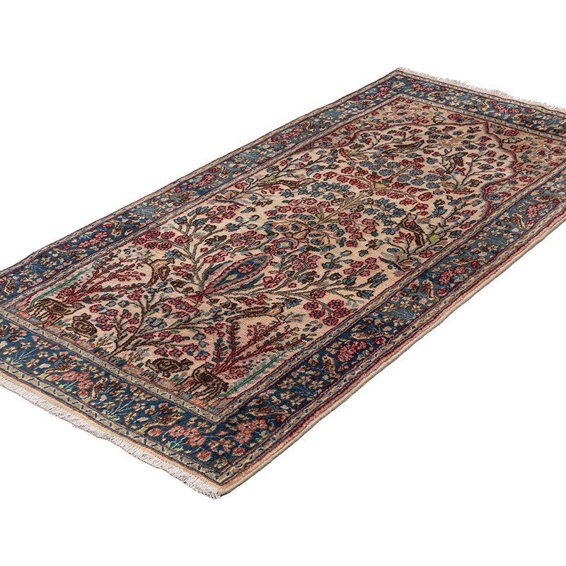 Vintage Turkish Hand-Knotted Rug - 3'  x 5' 10" (36" x 70") - K0083864