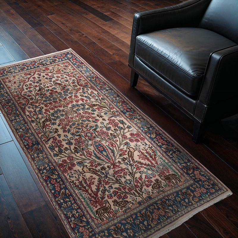 Vintage Turkish Hand-Knotted Rug - 3'  x 5' 10" (36" x 70") - K0083864
