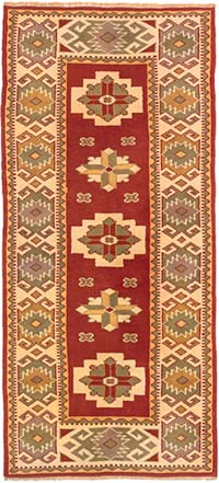 El Dokuma Vintage Hali - 80 cm x 174 cm