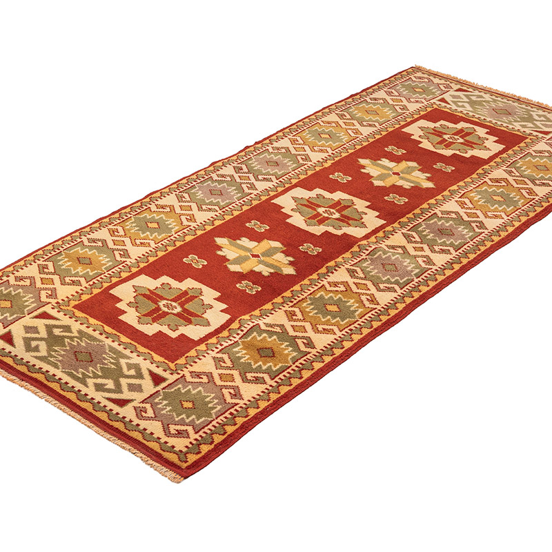 Alfombra Vintage Turca Anudada a Mano - 80 cm x 174 cm - K0083866