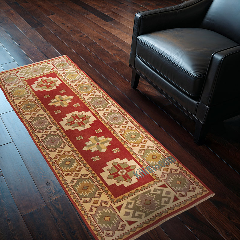 Alfombra Vintage Turca Anudada a Mano - 80 cm x 174 cm - K0083866
