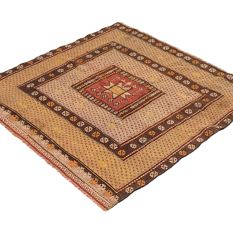 Alfombra Fethiye Jijim Vintage - 123 cm x 117 cm - K0083867