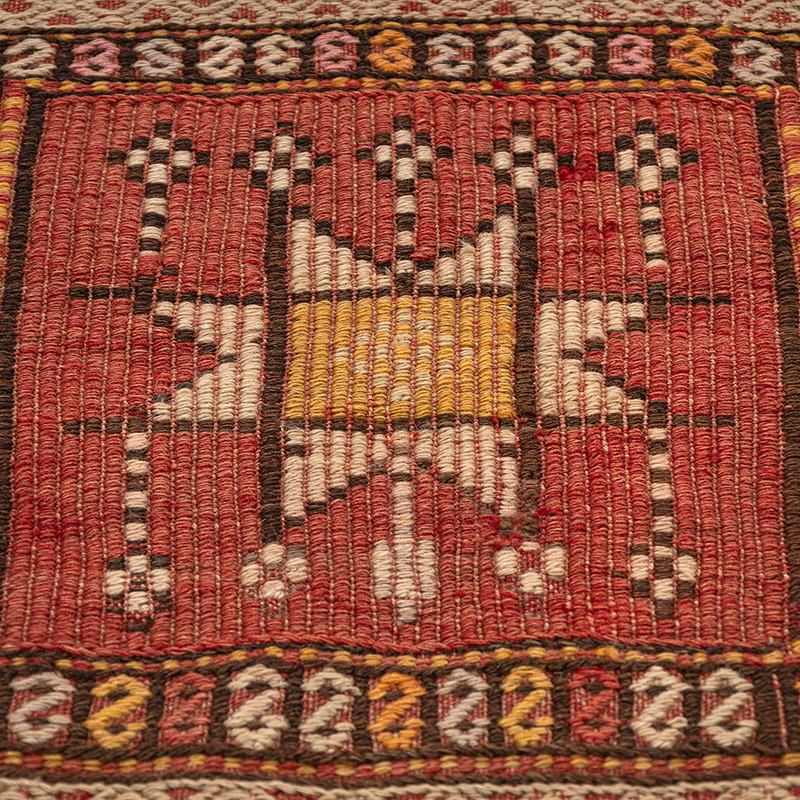 Alfombra Fethiye Jijim Vintage - 123 cm x 117 cm - K0083867