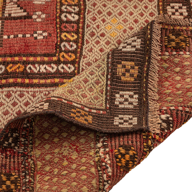 Alfombra Fethiye Jijim Vintage - 123 cm x 117 cm - K0083867