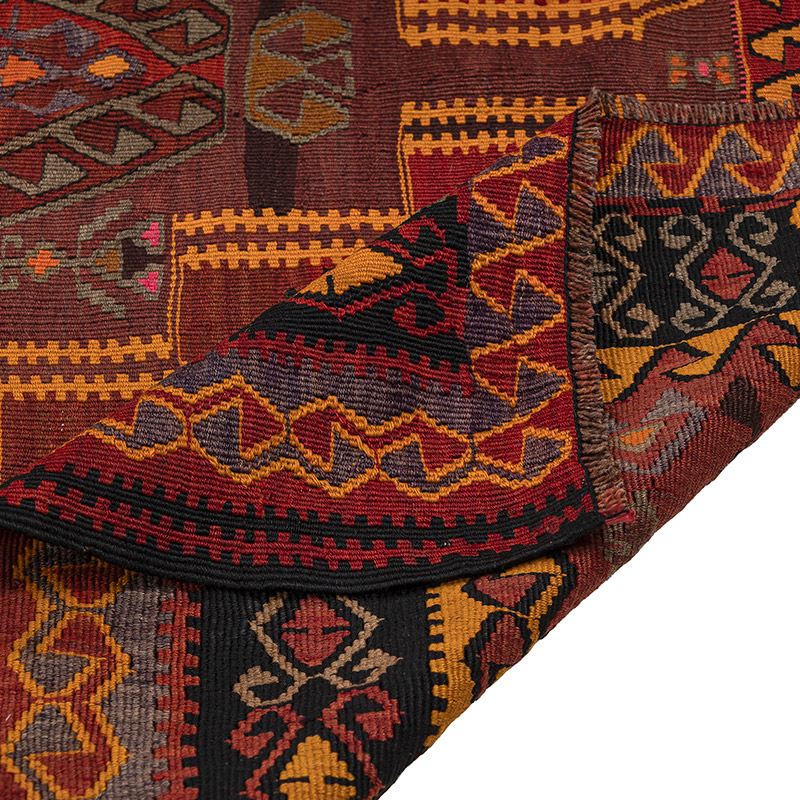 Vintage Kars Kilim Yolluk - 166 cm x 415 cm - K0083870