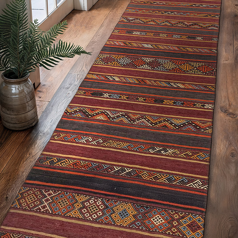 Sivas Kilim Yolluk - 79 cm x 330 cm - K0083874