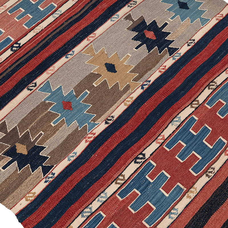 Alfombra Vintage Denizli Kilim - 105 cm x 176 cm - K0083879