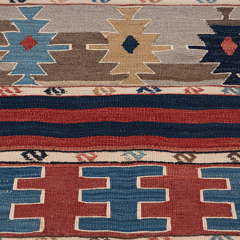 Alfombra Vintage Denizli Kilim - 105 cm x 176 cm - K0083879