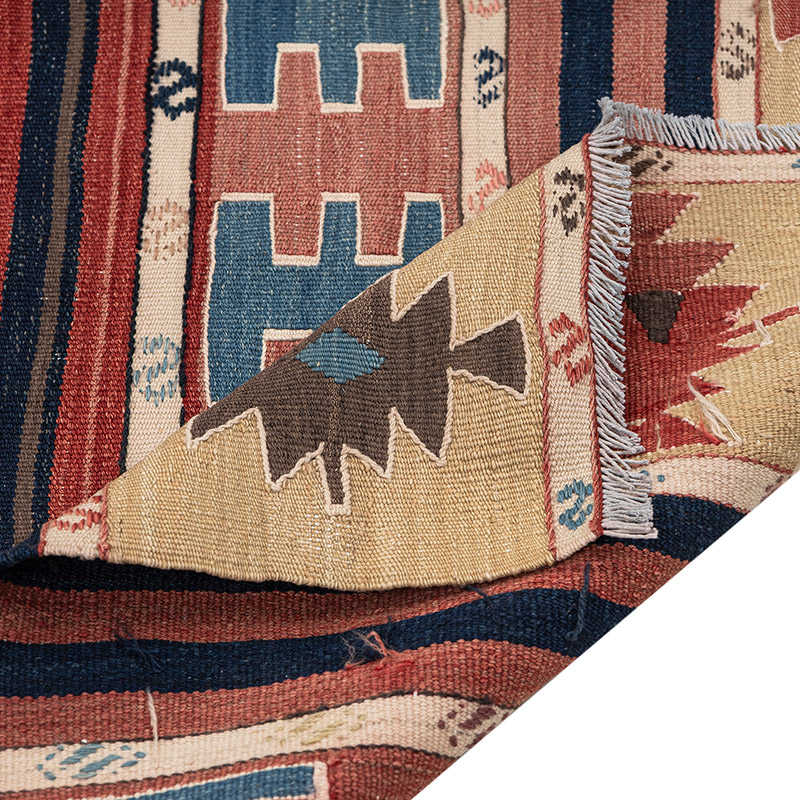 Alfombra Vintage Denizli Kilim - 105 cm x 176 cm - K0083879