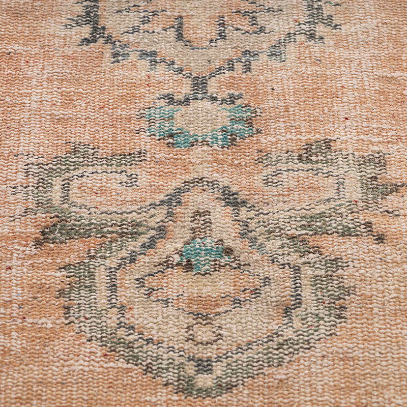 Vintage Turkish Hand-Knotted Rug - 6'  x 9' 3" (72" x 111") - K0083881