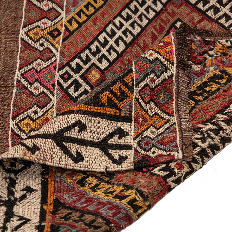 Vintage Bayburt Kilim Rug - 3' 2" x 4' 9" (38" x 57") - K0083882