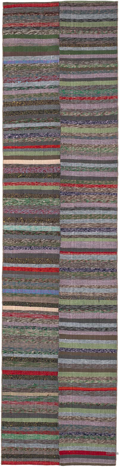 Pala Kilim (Chaput) Turco Vintage - 86 cm x 345 cm
