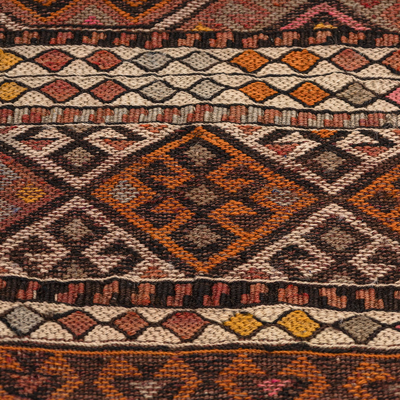 Vintage Bayburt Kilim Rug - 2' 2" x 3' 3" (26" x 39") - K0083886