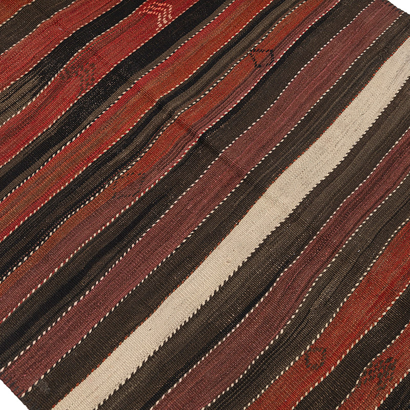 Vintage Kars Kilim Runner - 4'  x 7' 5" (48" x 89") - K0083888