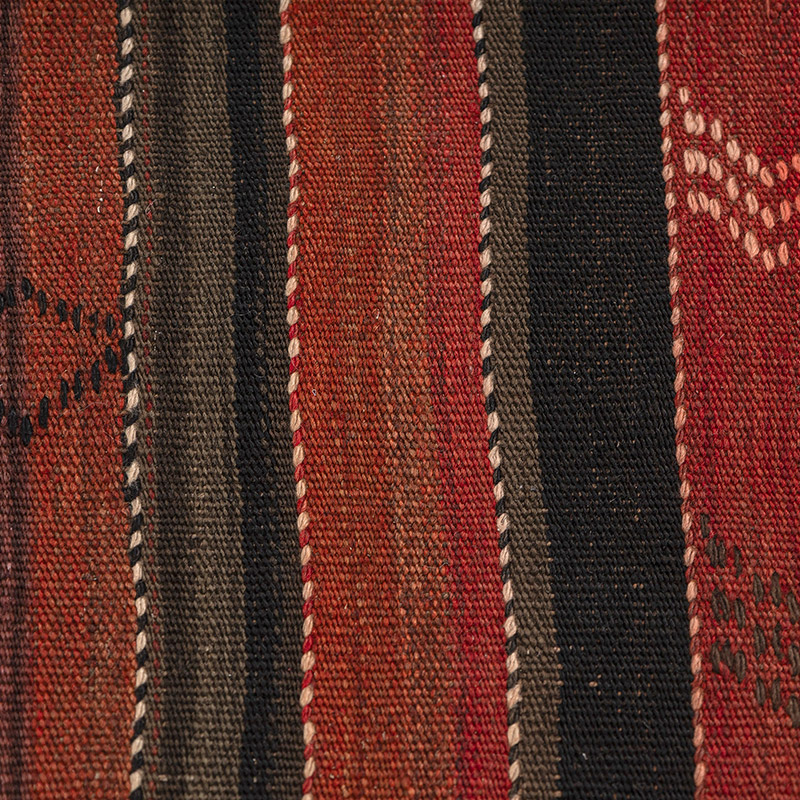 Vintage Kars Kilim Runner - 4'  x 7' 5" (48" x 89") - K0083888