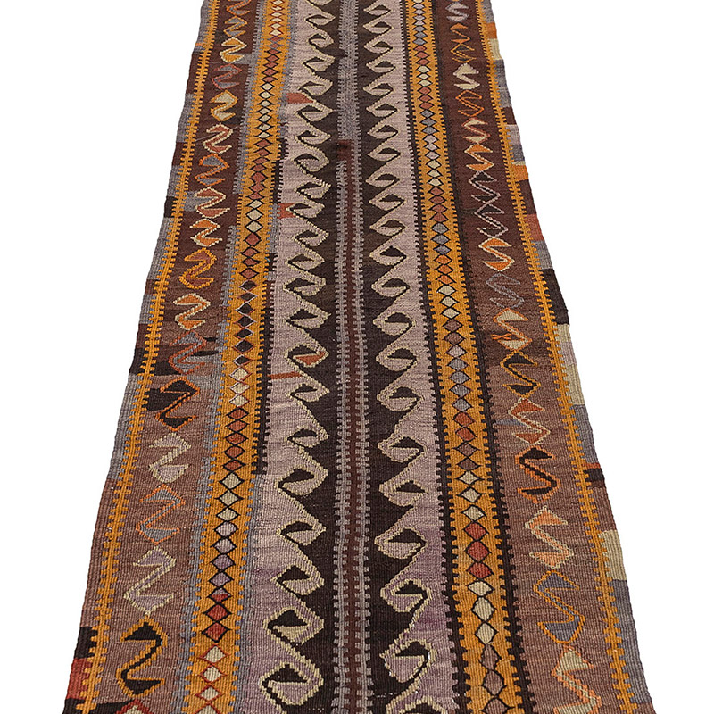 Vintage Kars Kilim Yolluk - 67 cm x 400 cm - K0083889