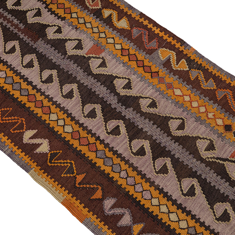 Vintage Kars Kilim Yolluk - 67 cm x 400 cm - K0083889