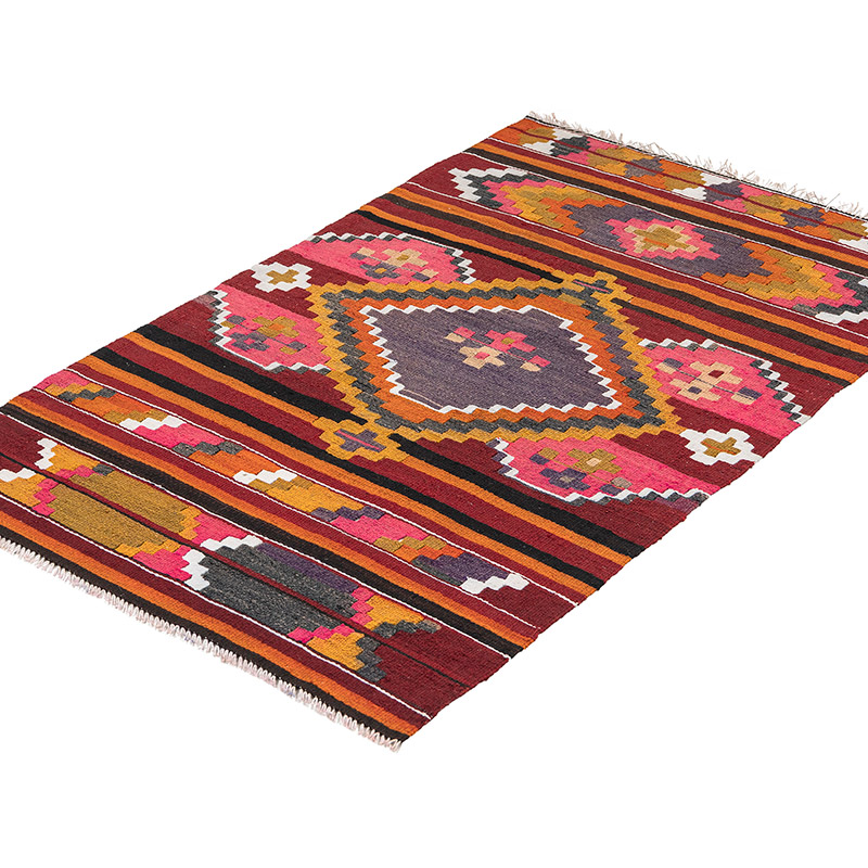 Vintage Puturge Kilim Rug - 2' 7" x 4'  (31" x 48") - K0083893