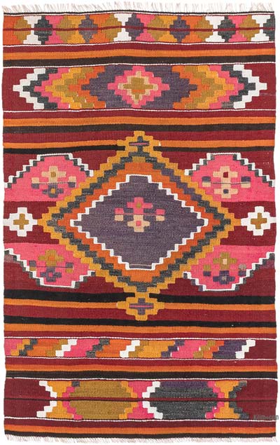 Alfombra Vintage Puturge Kilim - 78 cm x 121 cm