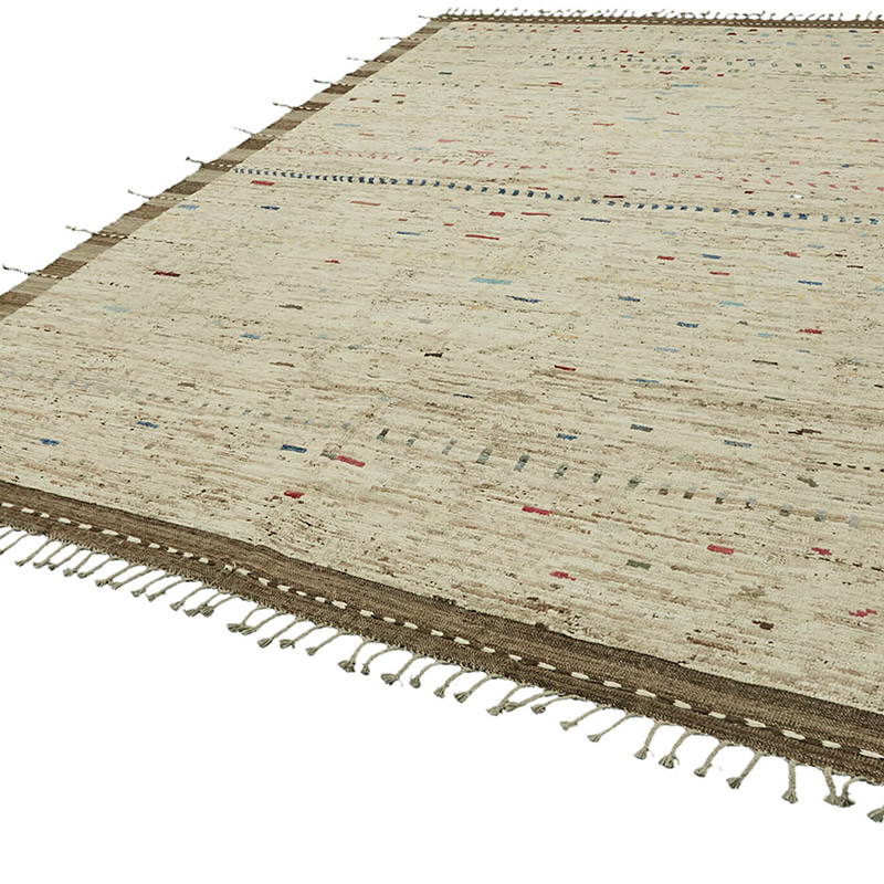 New Moroccan Style Hand-Knotted Rug - 9' 1" x 12' 2" (109" x 146") - K0083902