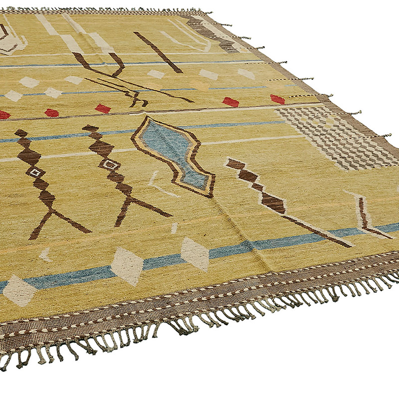 Nueva Alfombra Tejida a Mano de Estilo Marroquí - 296 cm x 362 cm - K0083912