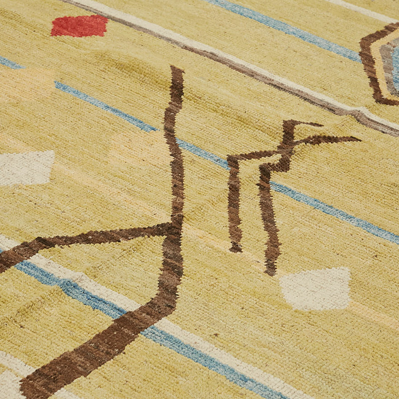 Nueva Alfombra Tejida a Mano de Estilo Marroquí - 296 cm x 362 cm - K0083912