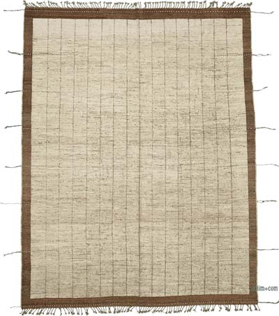 New Moroccan Style Hand-Knotted Rug - 9' 4" x 12'  (112" x 144")