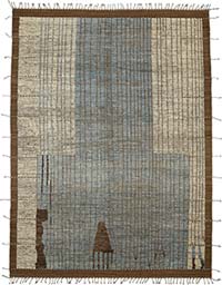 Yeni Fas Tarzı El Dokuma Halı - 286 cm x 380 cm