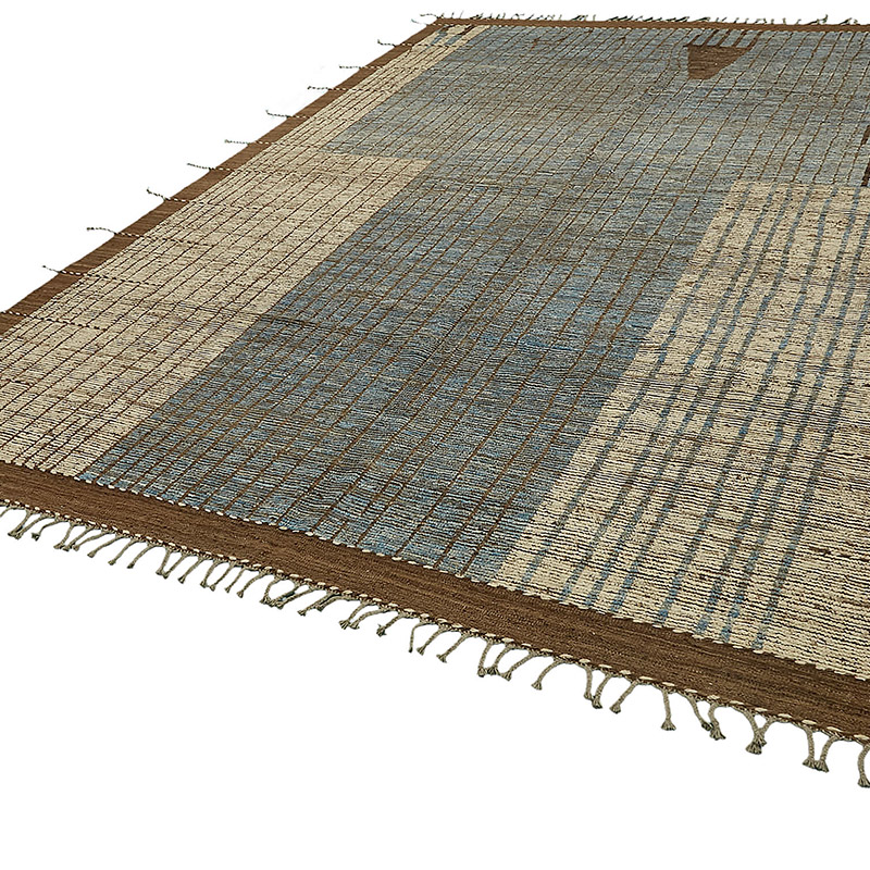 New Moroccan Style Hand-Knotted Rug - 9' 5" x 12' 6" (113" x 150") - K0083915