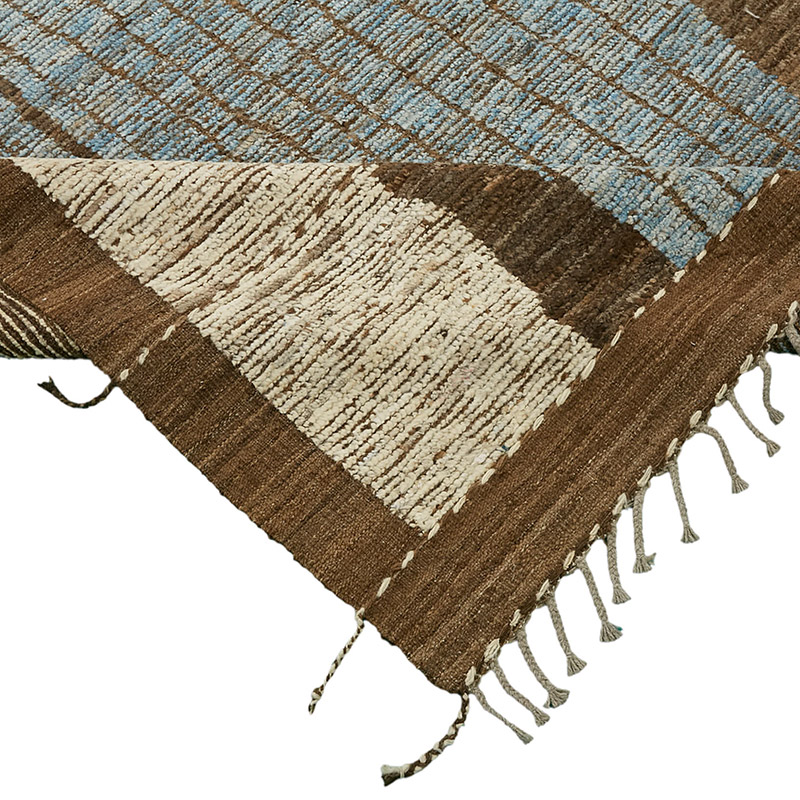 New Moroccan Style Hand-Knotted Rug - 9' 5" x 12' 6" (113" x 150") - K0083915