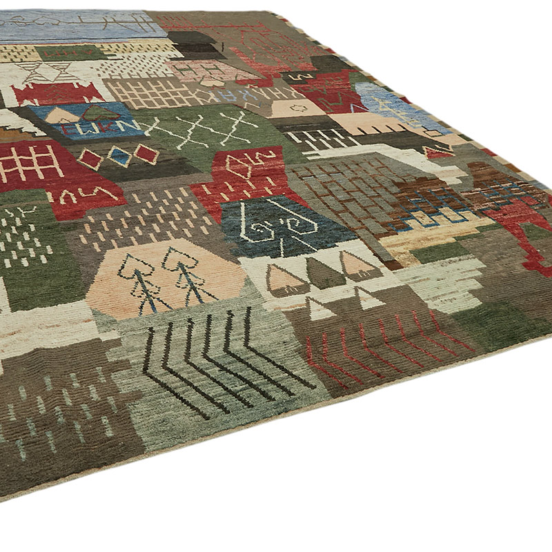 Yeni Fas Tarzi El Dokuma Hali - 303 cm x 420 cm - K0083916