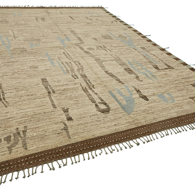 Nueva Alfombra Tejida a Mano de Estilo Marroquí - 284 cm x 372 cm - K0083917