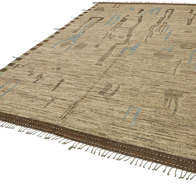 Nueva Alfombra Tejida a Mano de Estilo Marroquí - 284 cm x 372 cm - K0083917