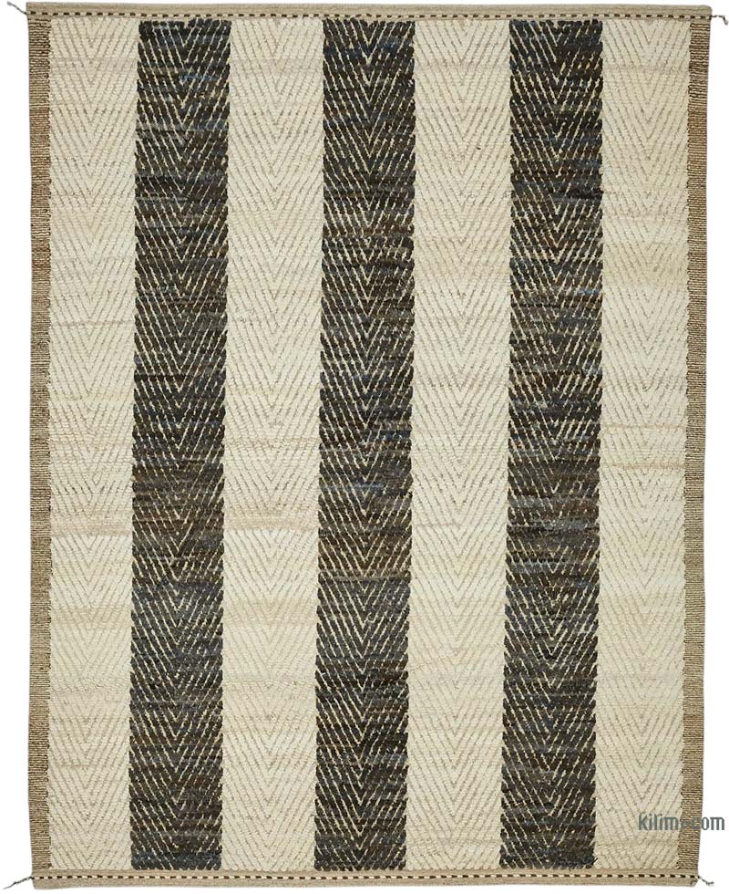 New Hand-Knotted Rug - 8' 11" x 11' 9" (107" x 141") - K0083921