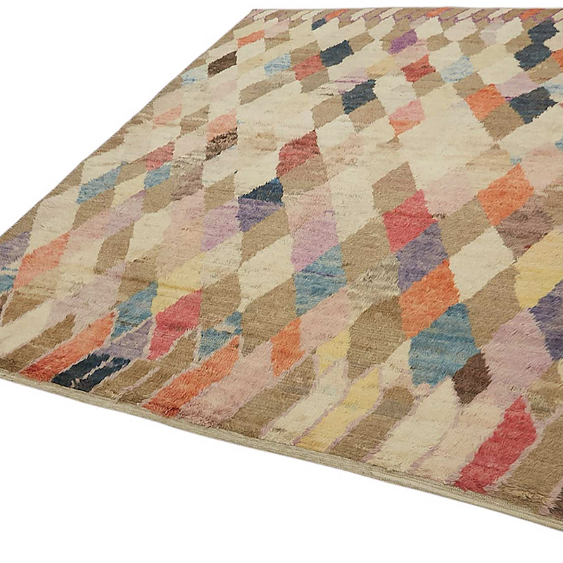 Yeni Fas Tarzi El Dokuma Hali - 243 cm x 310 cm - K0083924