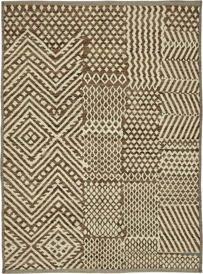 New Hand-Knotted Rug - 8' 8" x 11' 8" (104" x 140")
