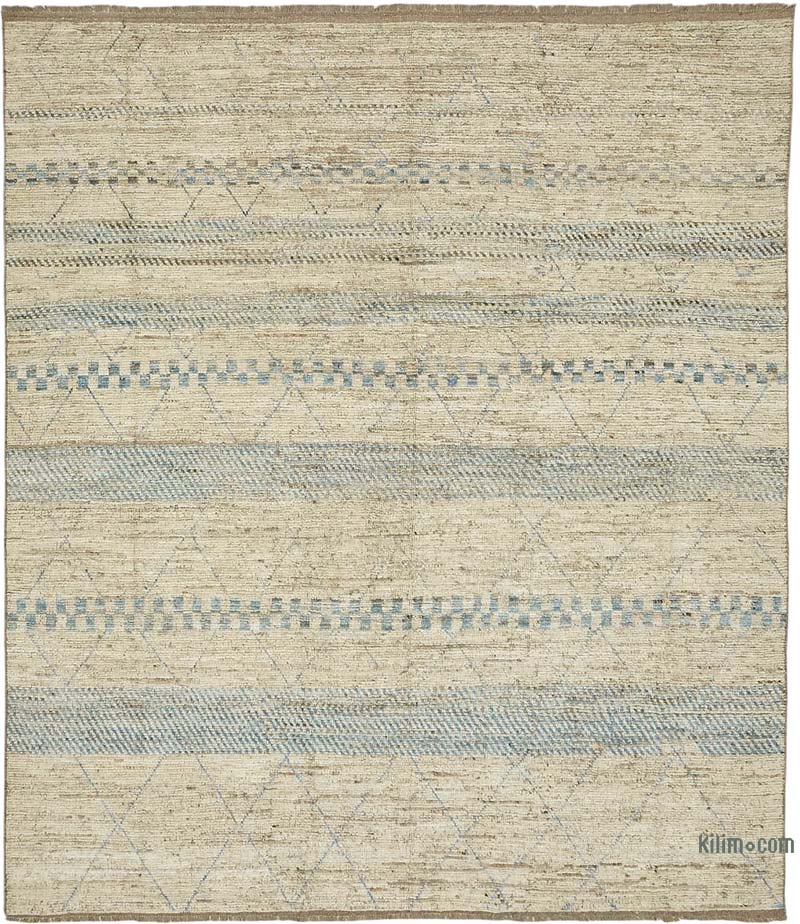 Nueva Alfombra Tejida a Mano de Estilo Marroquí - 253 cm x 299 cm - K0083930