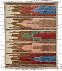 New Hand-Knotted Rug - 8' 11" x 11' 6" (107" x 138")