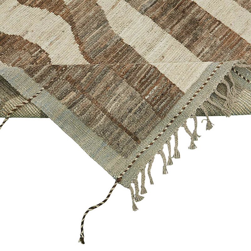 Nueva Alfombra Tejida a Mano de Estilo Marroquí - 287 cm x 369 cm - K0083940