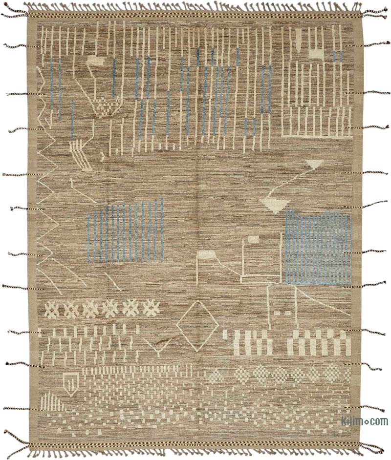 Yeni Fas Tarzi El Dokuma Hali - 279 cm x 375 cm - K0083941