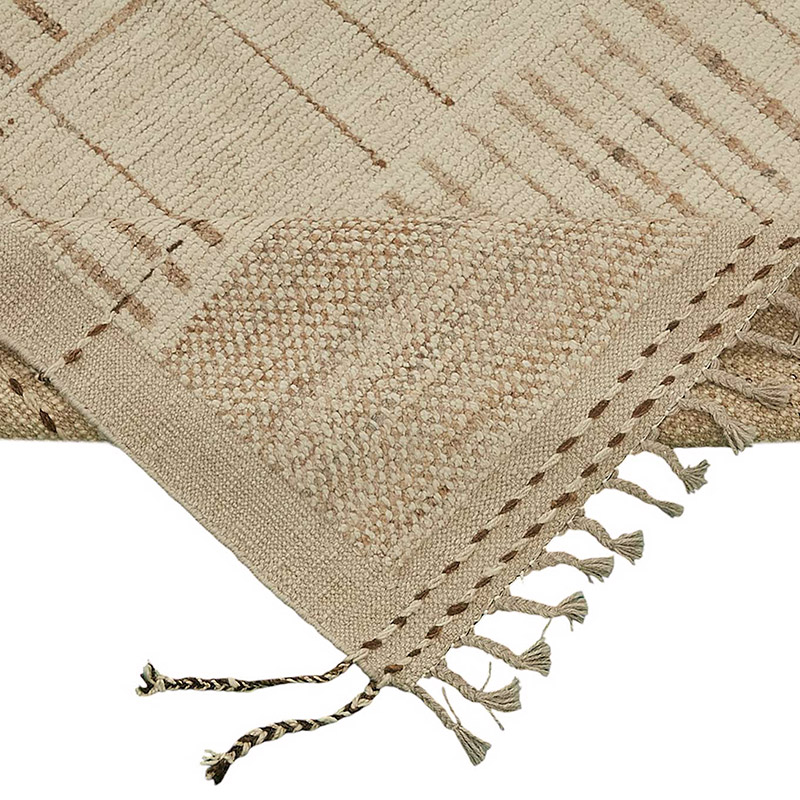 Nueva Alfombra Tejida a Mano de Estilo Marroquí - 277 cm x 373 cm - K0083945
